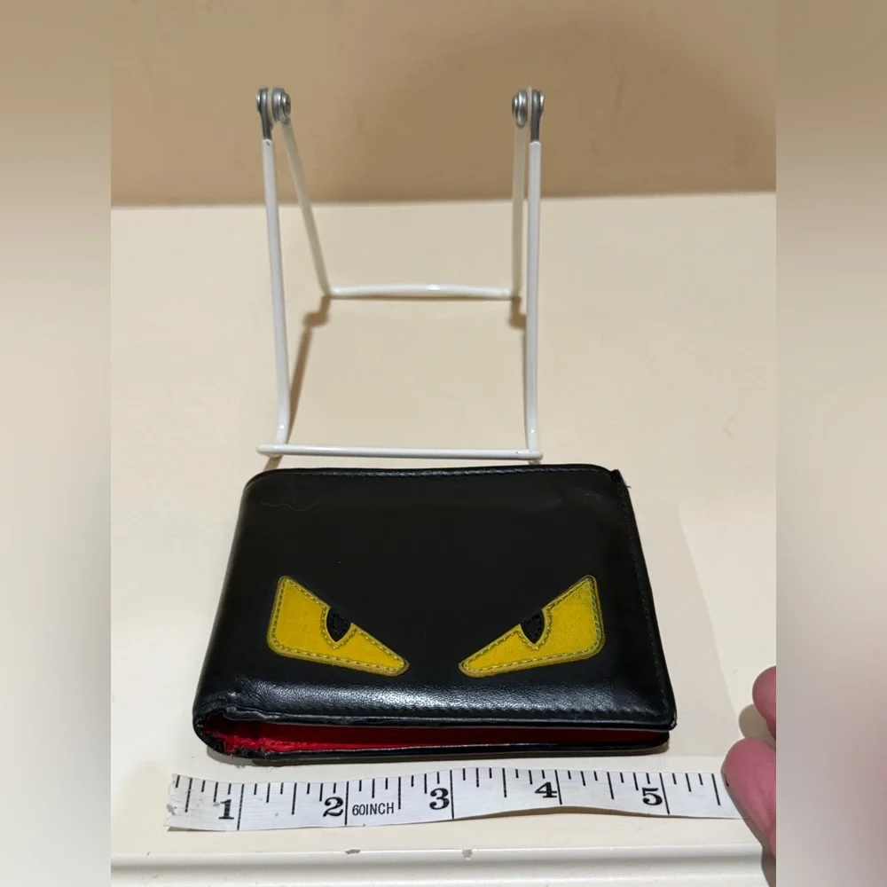 Fendi Monster Eyes Bifold Wallet